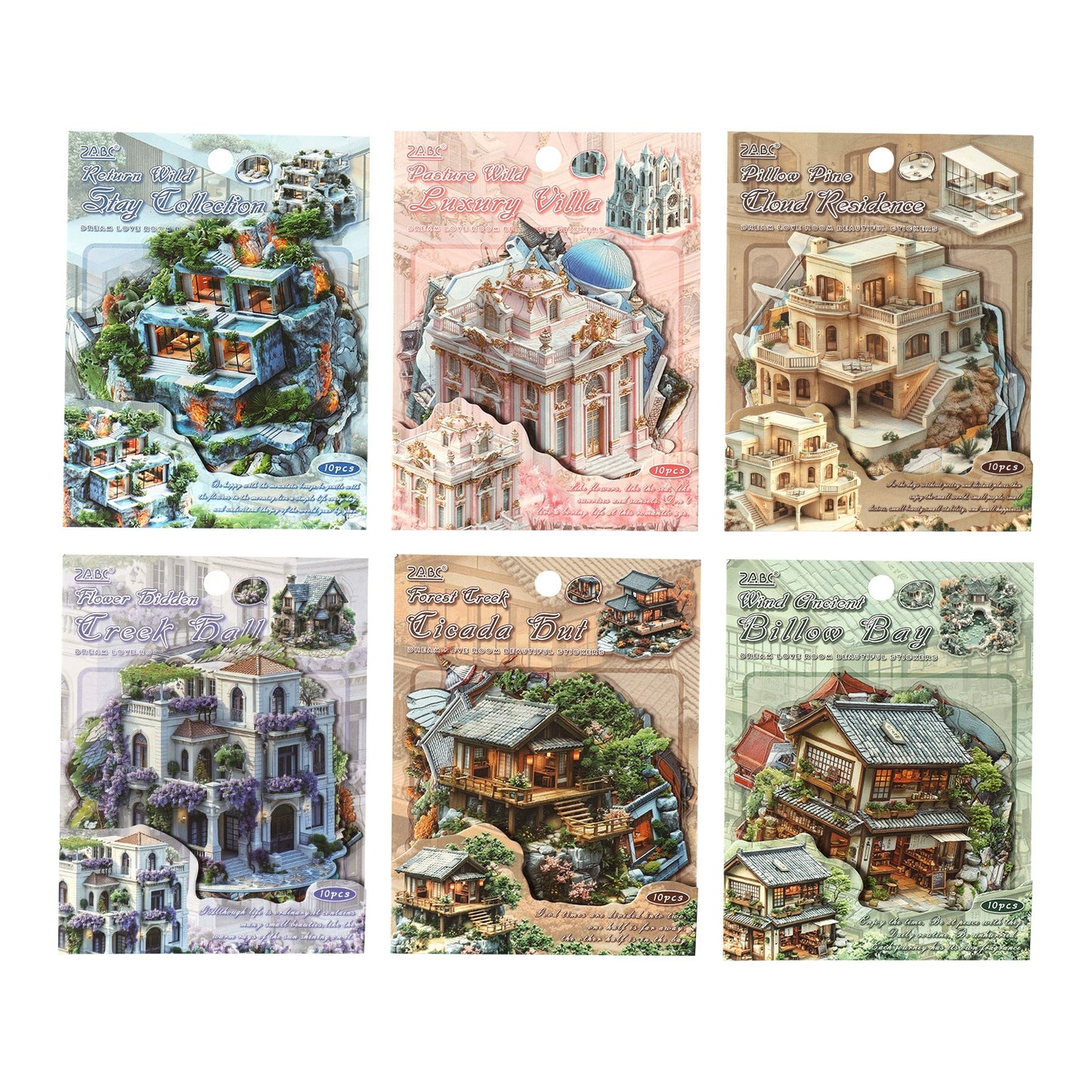 #20060 Dream House Series Sticker