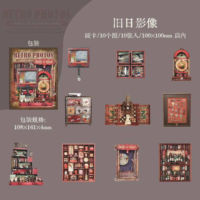 H4#20289 Retro collection Series Sticker