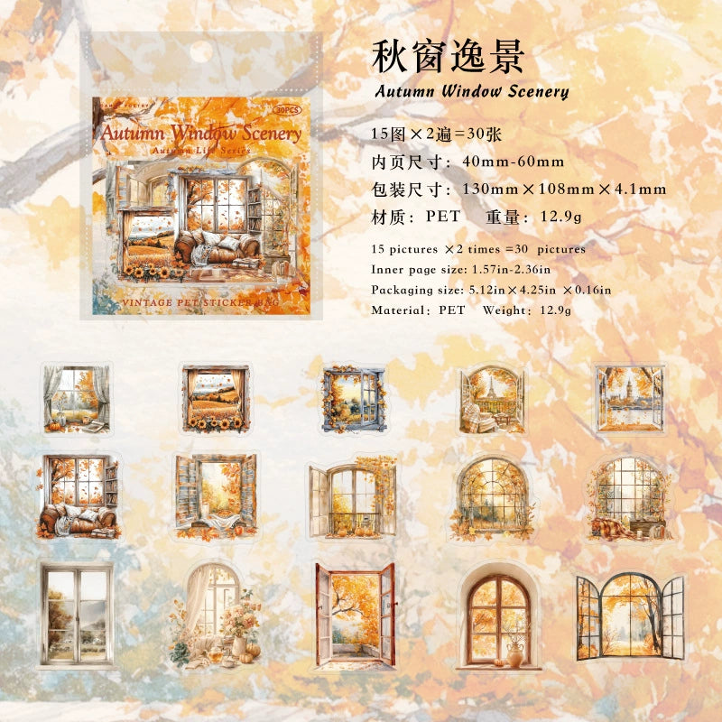 #20071 Autumn Series Sticker