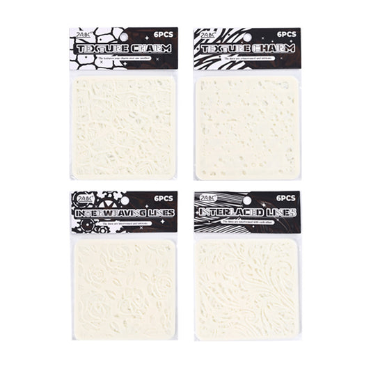 #05020 Tesxture Charm Stencil