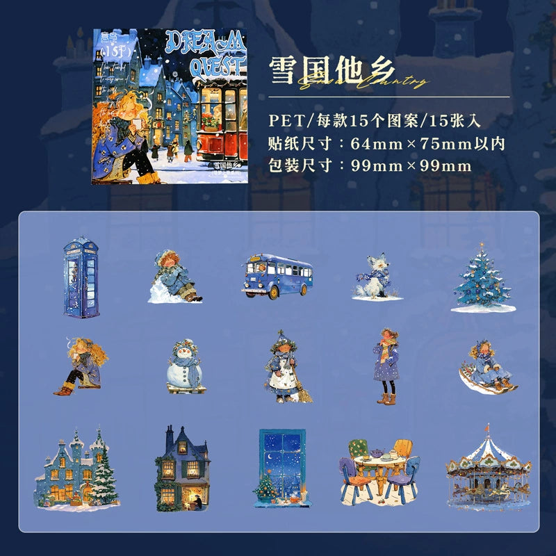 #02946 Dream Jounery Series Sticker