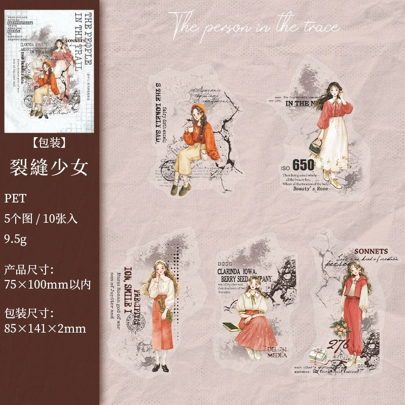 #02899 Gril Series Sticker