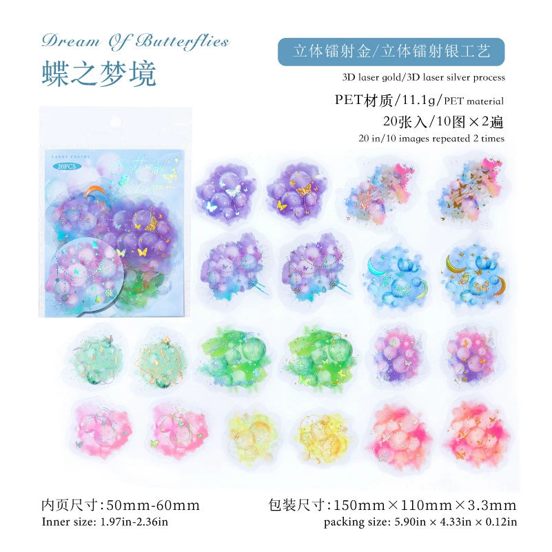 #02924 Washi Color Imprint Series Sticker