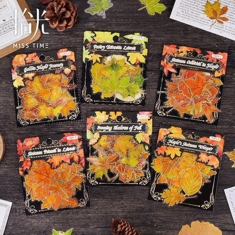#20014 Autumn Leaves Series Sticker