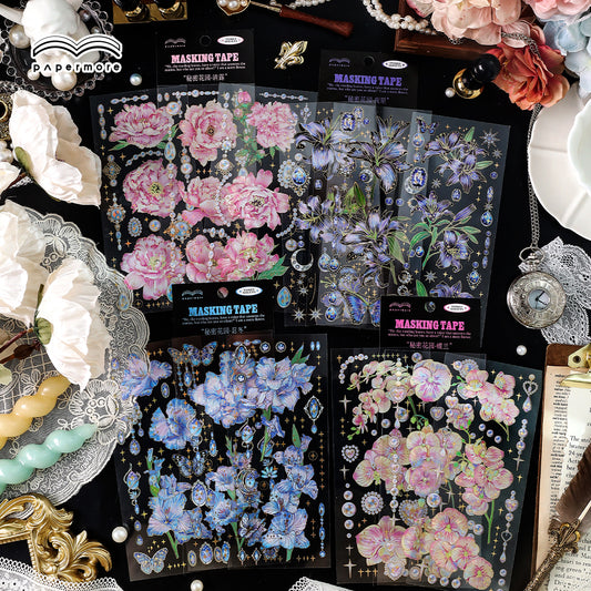 #02536 Secret Garden Series Sticker