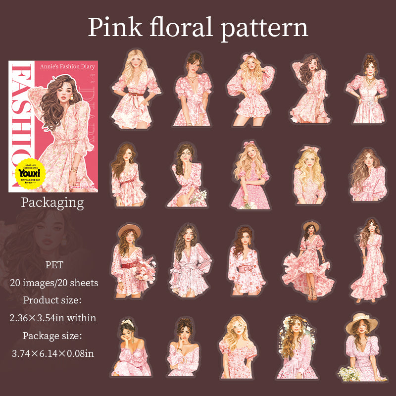 #02877 Annies Diary Series Sticker