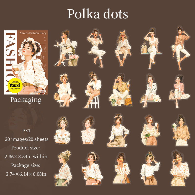 #02877 Annies Diary Series Sticker
