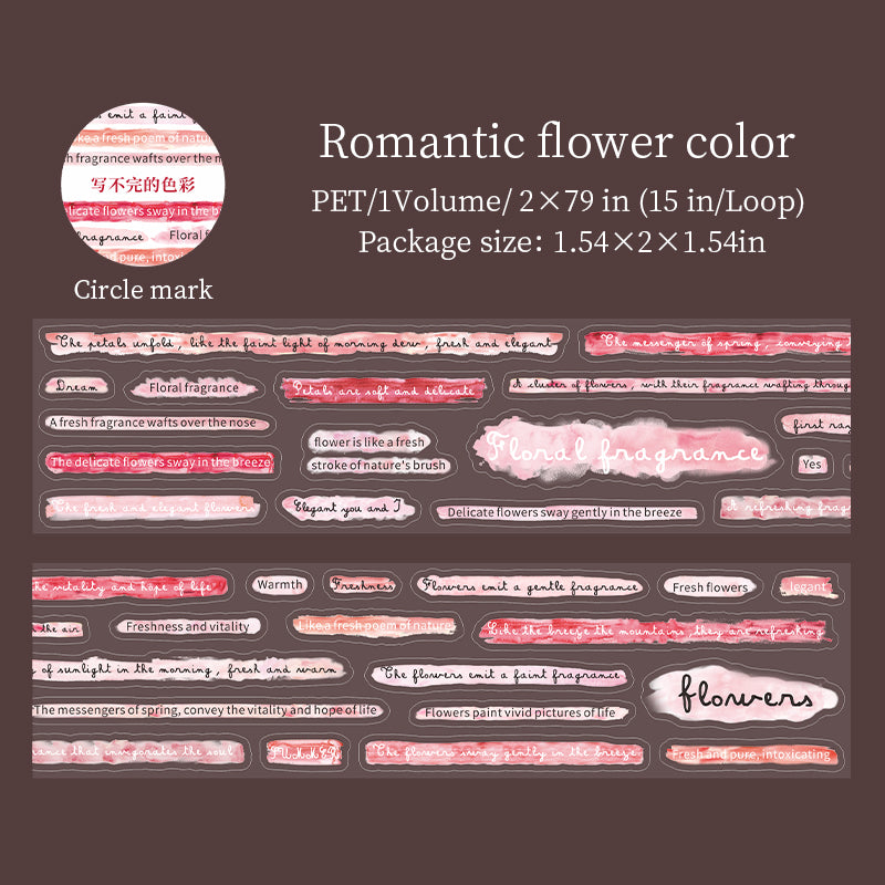 #03055 Washi Words Series Tape