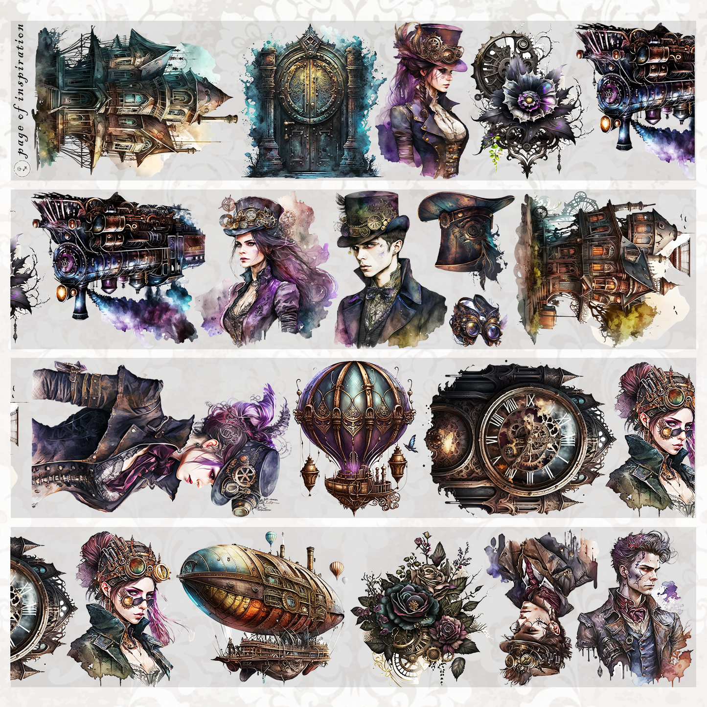 #S84 Customized PET Gothic Steampunk