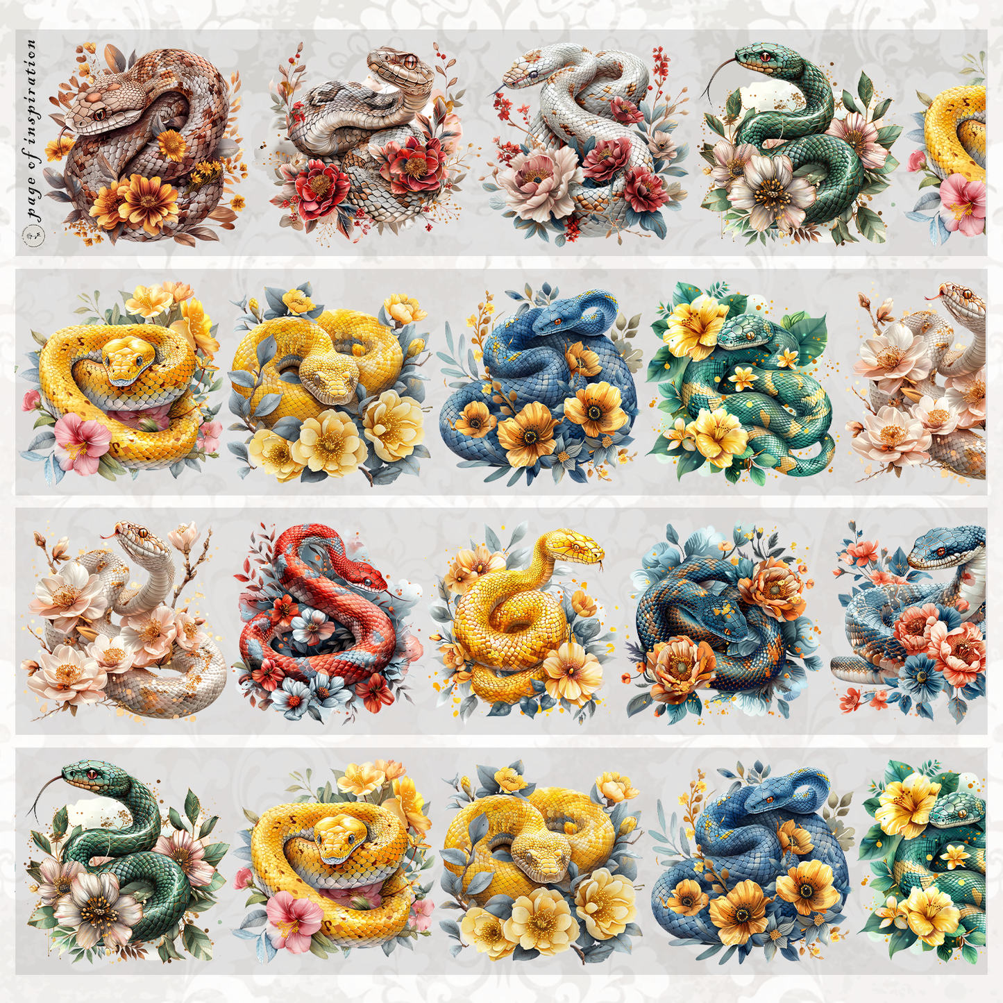 #S86 Customized PET Tape Snake Animal