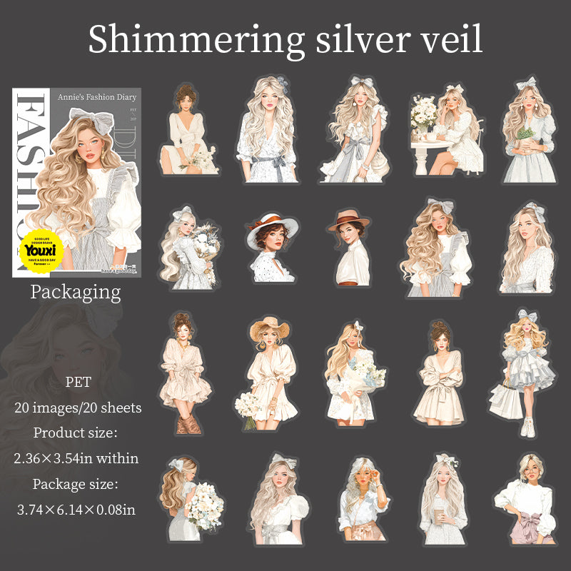 #02877 Annies Diary Series Sticker