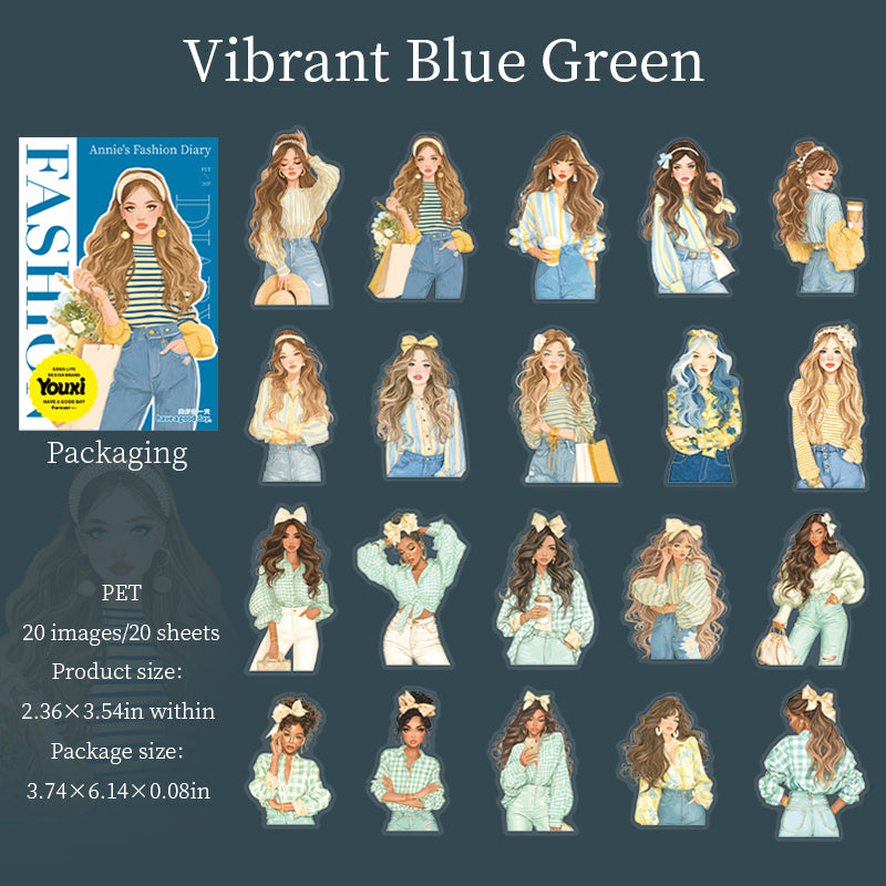 #02877 Annies Diary Series Sticker