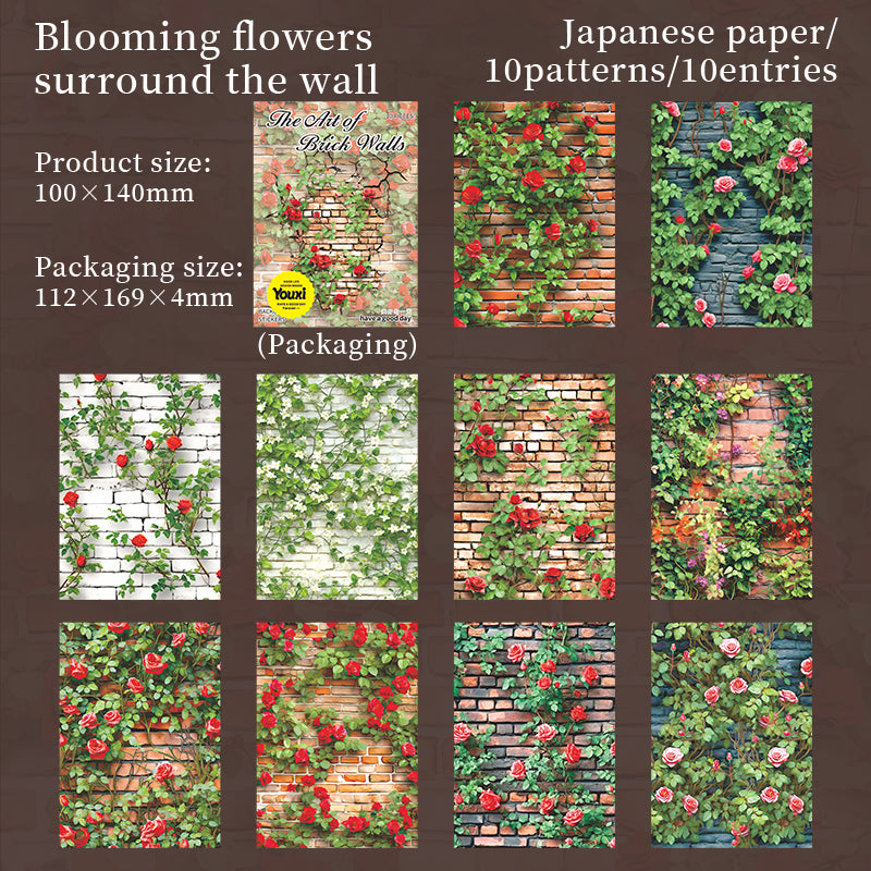 #02133 Wall Texture Series Stickers