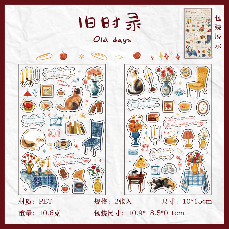 #02079 Whispers of Time Series Sticker