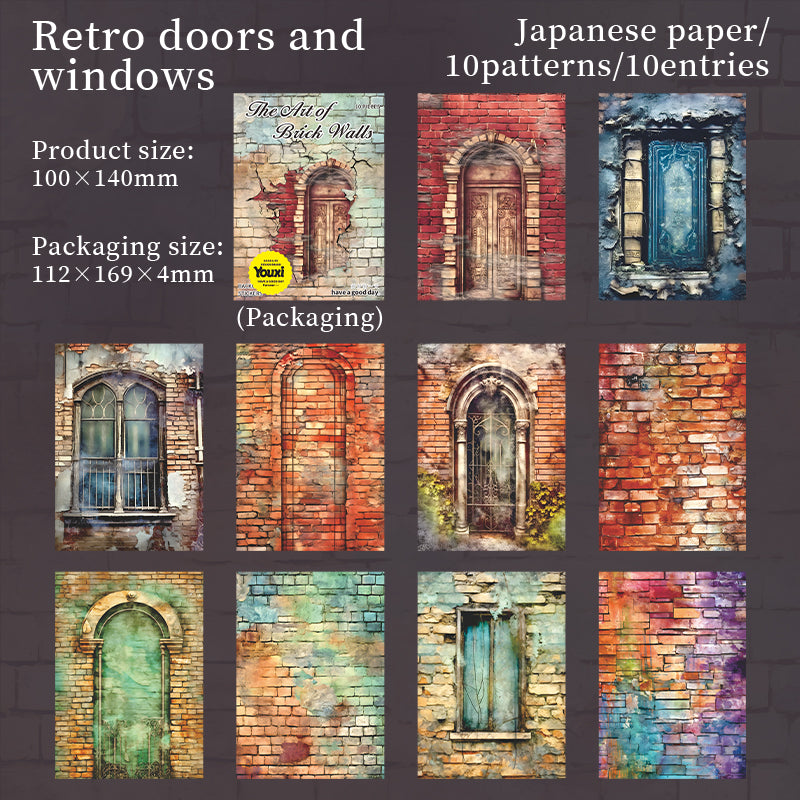 #02133 Wall Texture Series Stickers
