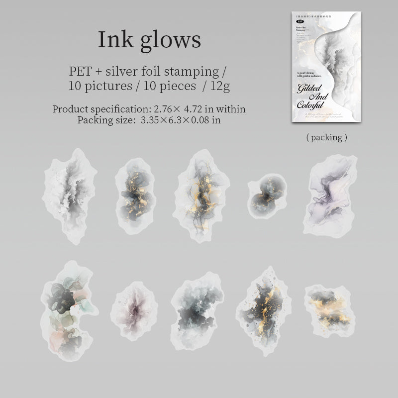 #02387 Gild and Washi Series Sticker