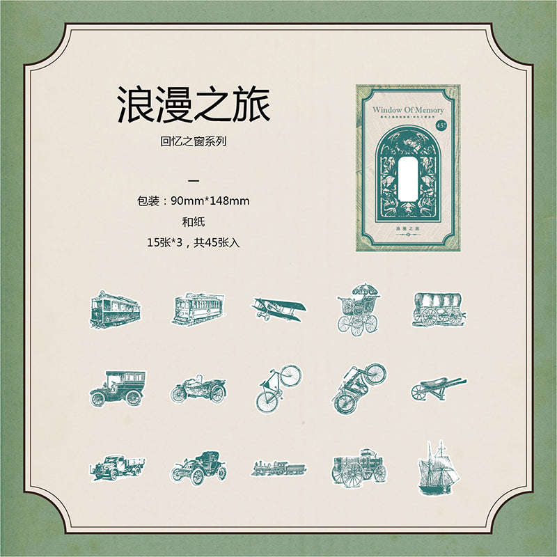 #02150 Retro Goodies Series Sticker