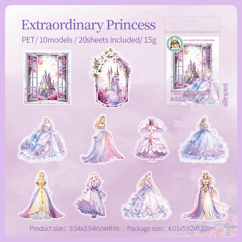 #02522 Princess Series Sticker