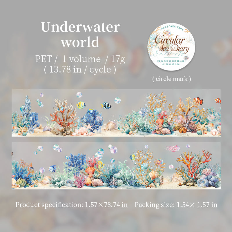 #03080 Ocean Arounded Series Tape