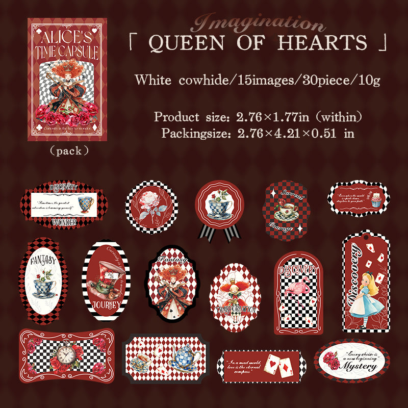 #02043 Alice Time Capsule Sticker