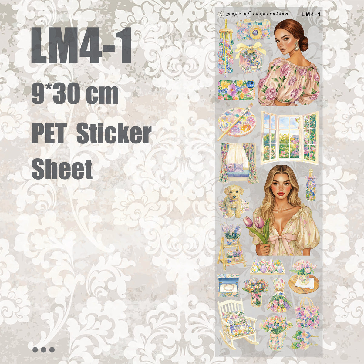 #LM4-1 M PET Sticker Loop