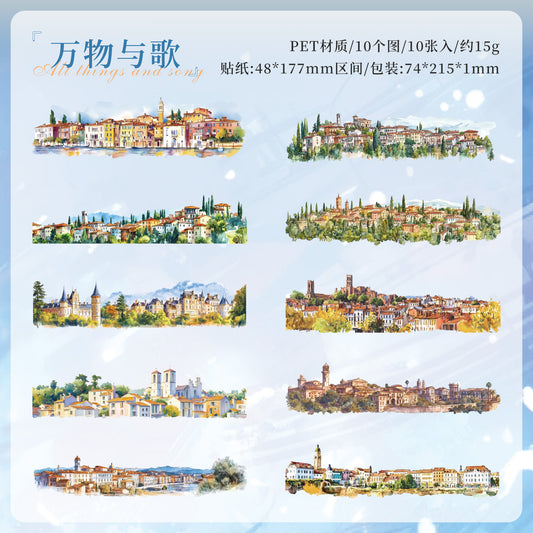 #02624 Natural Scenery Series Sticker