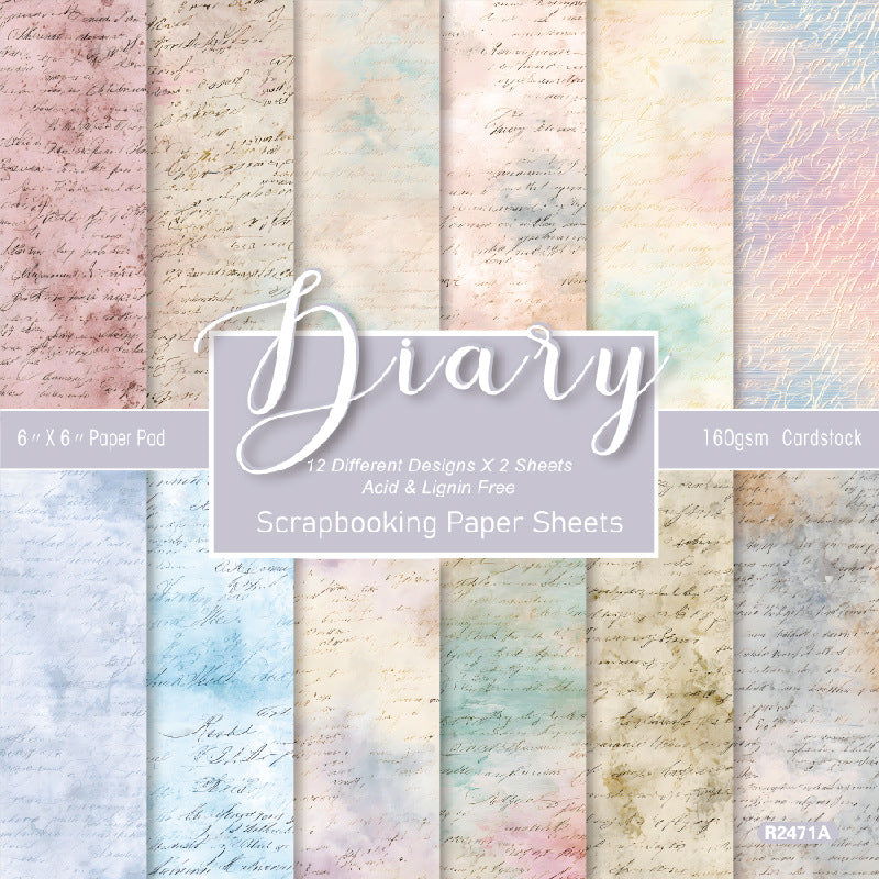 BF#167 6"*6" Square Paper