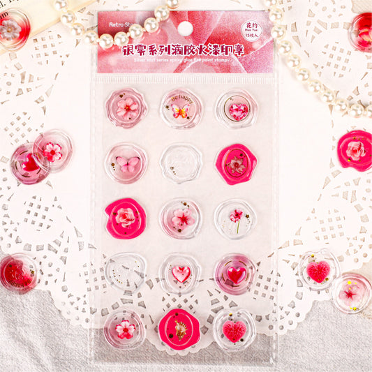 #02063 Wax Stamp Series Sticker