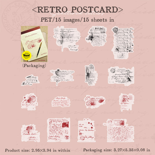 #02181 Scattered Letter Series Sticker