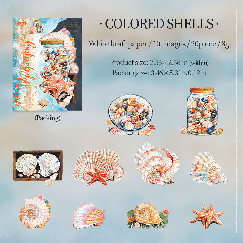#02534 Wonderful OceanSeries Sticker