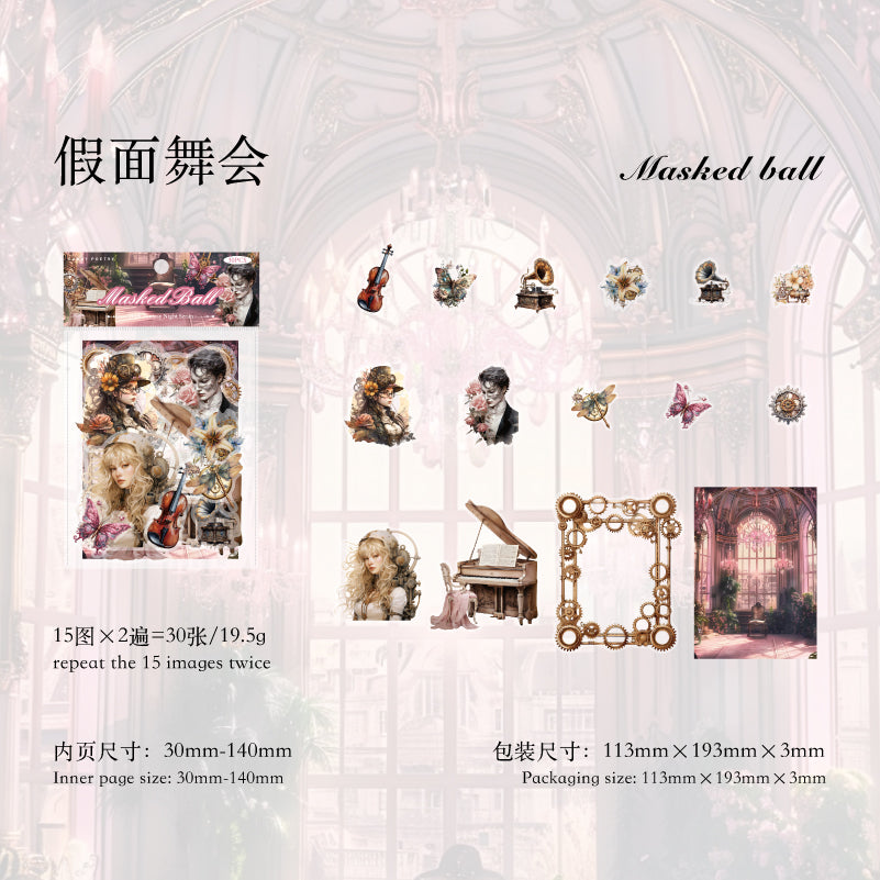 #02302 Magical Darkness Series Sticker