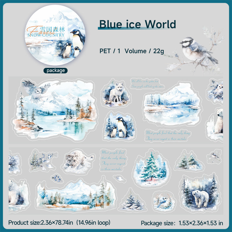 #03071 Snow Forest and Animal Series Tape