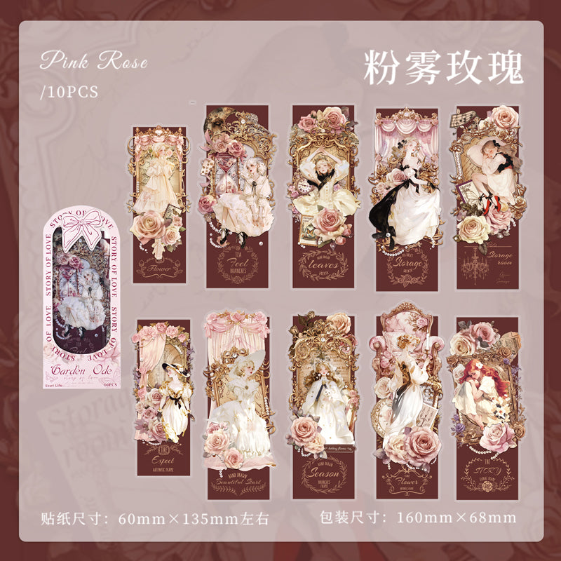 #02087 Garden Ode Series Sticker