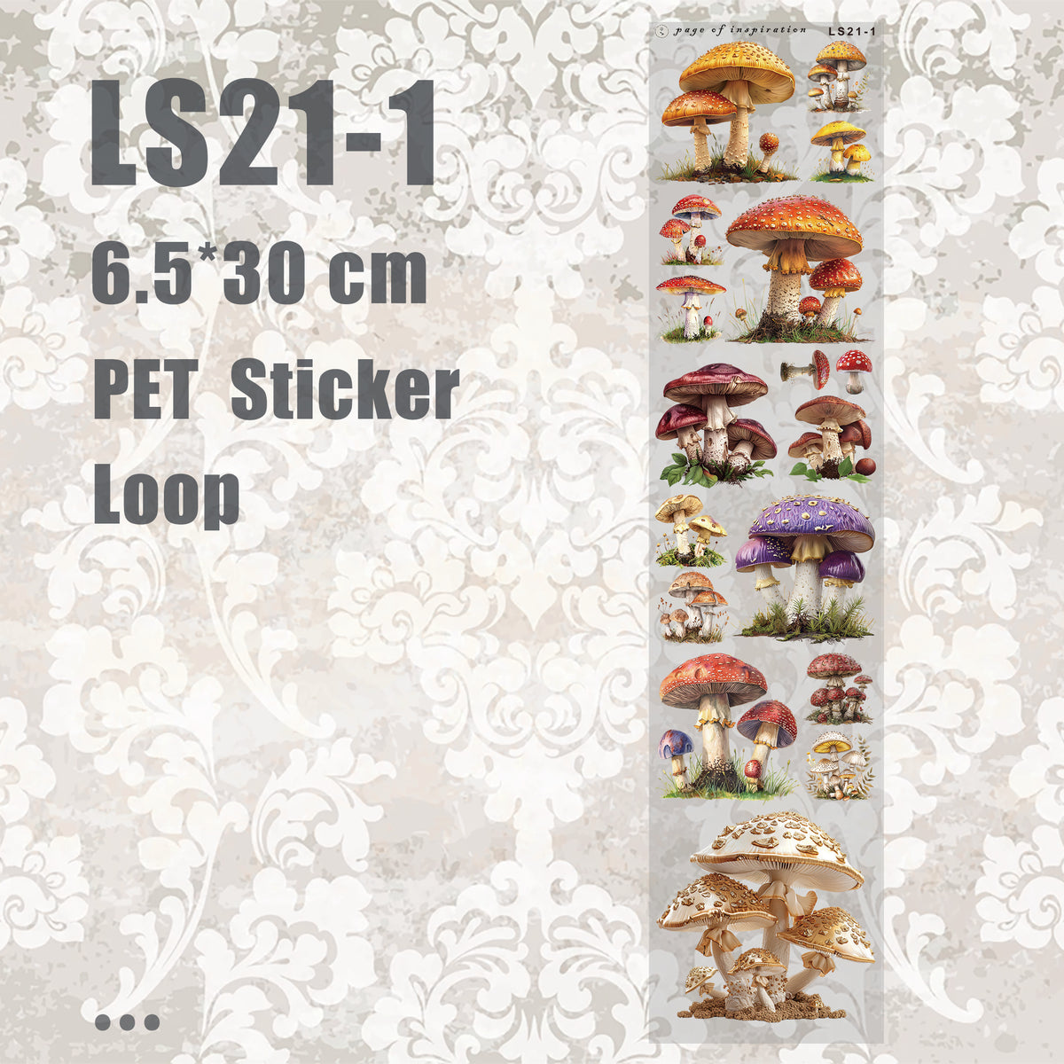 #LS21 S PET Sticker Loop