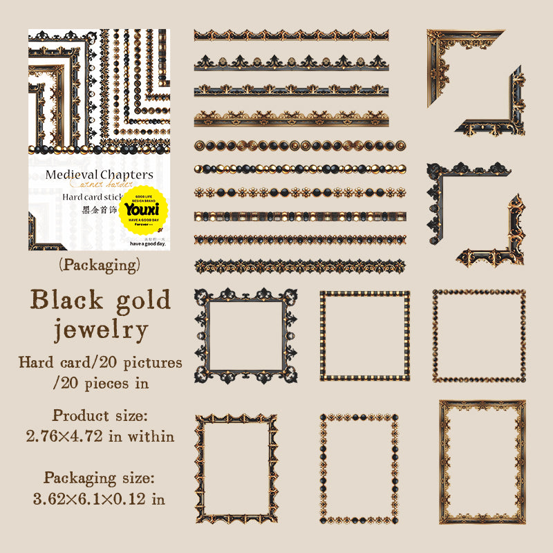 #02362 Vintage Frame Series Sticker
