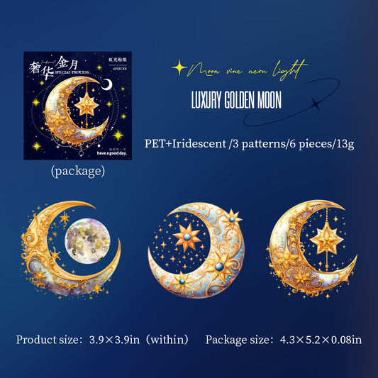 #02269 Theme of Moon Series Sticker
