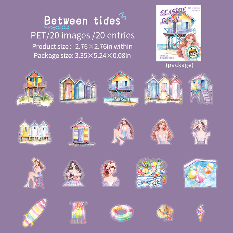 #02179 Ocean Side Series Sticker