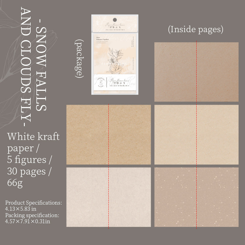#02540 Paper Flower Series Material Paper