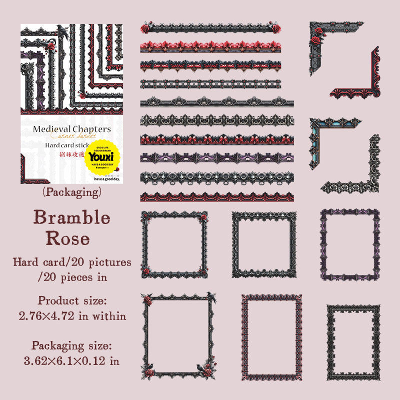 #02362 Vintage Frame Series Sticker
