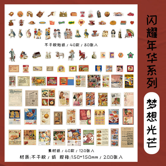#02694 Vintage Life Series Sticker