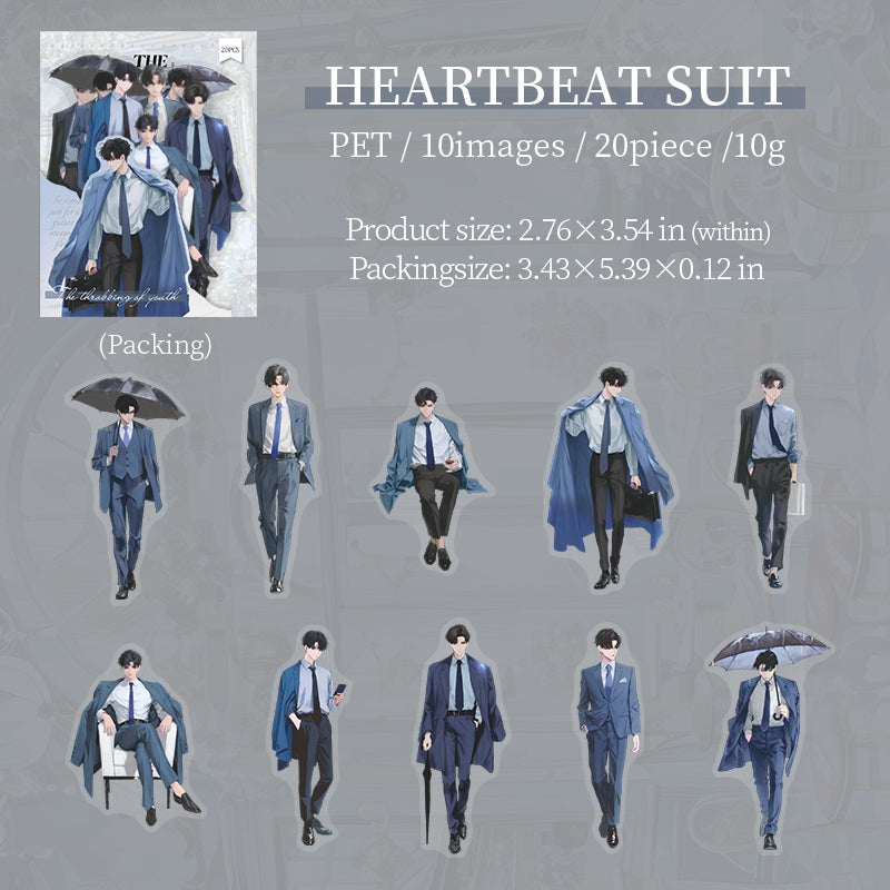 #02605 Teenager Boy Series Sticker