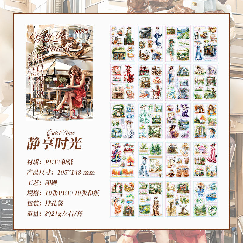 #02307 Relax Day Series Sticker Book