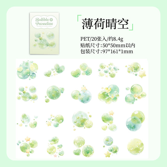#02638 Fantasy Bubble Series Sticker