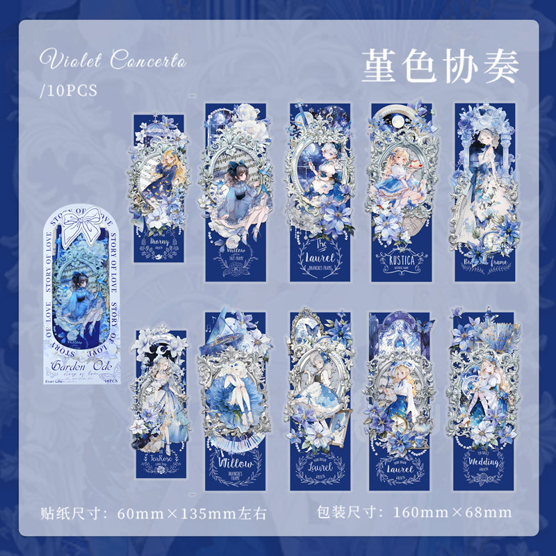 #02087 Garden Ode Series Sticker