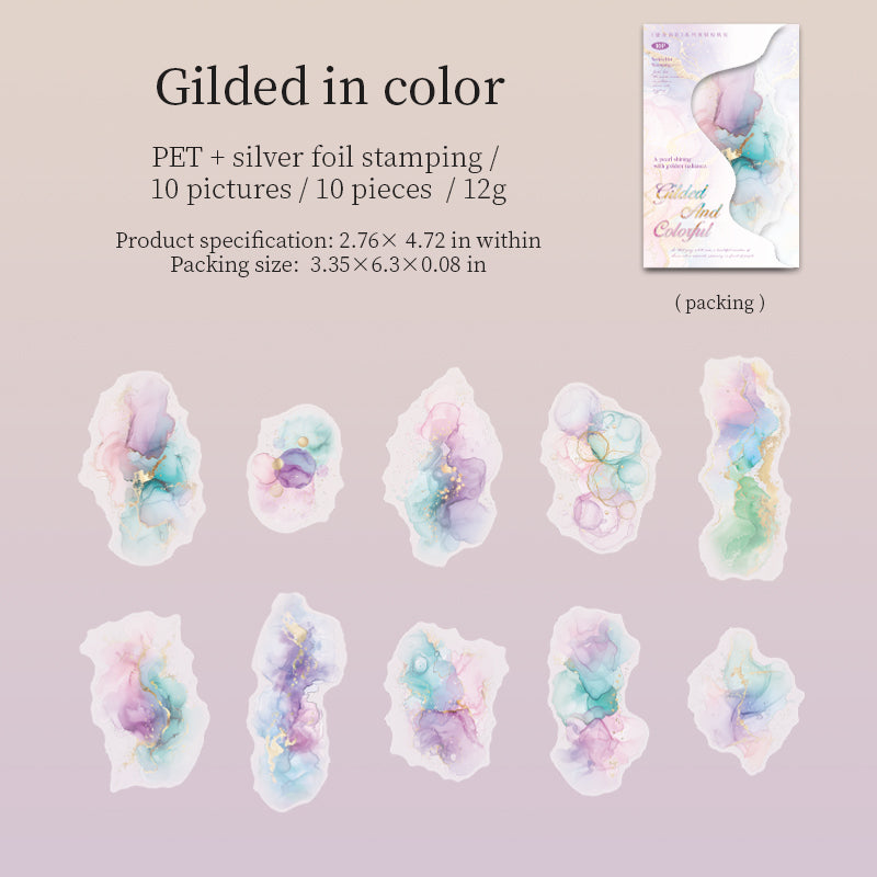 #02387 Gild and Washi Series Sticker