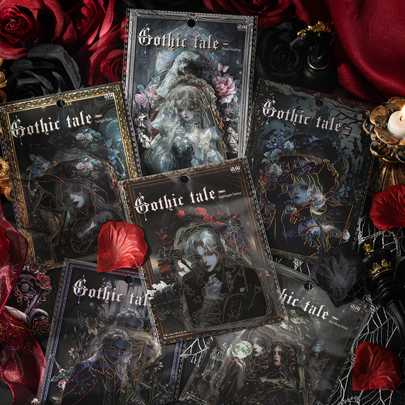 #02193 Gothic Tale Series Sticker