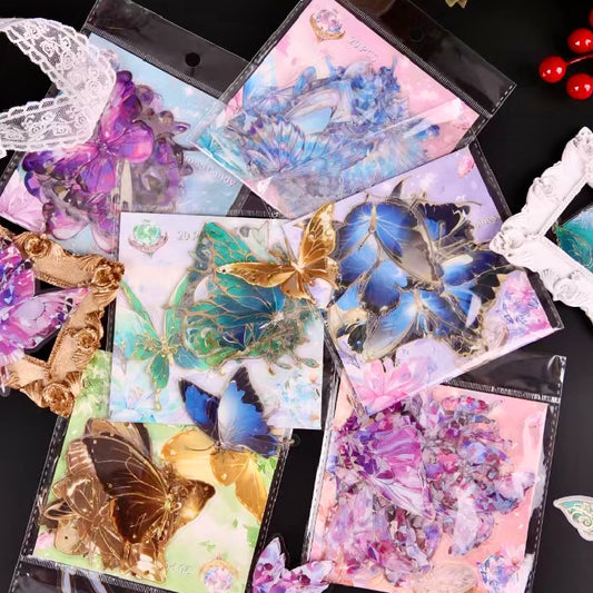 #02148 Butterfly Dancing Series Sticker