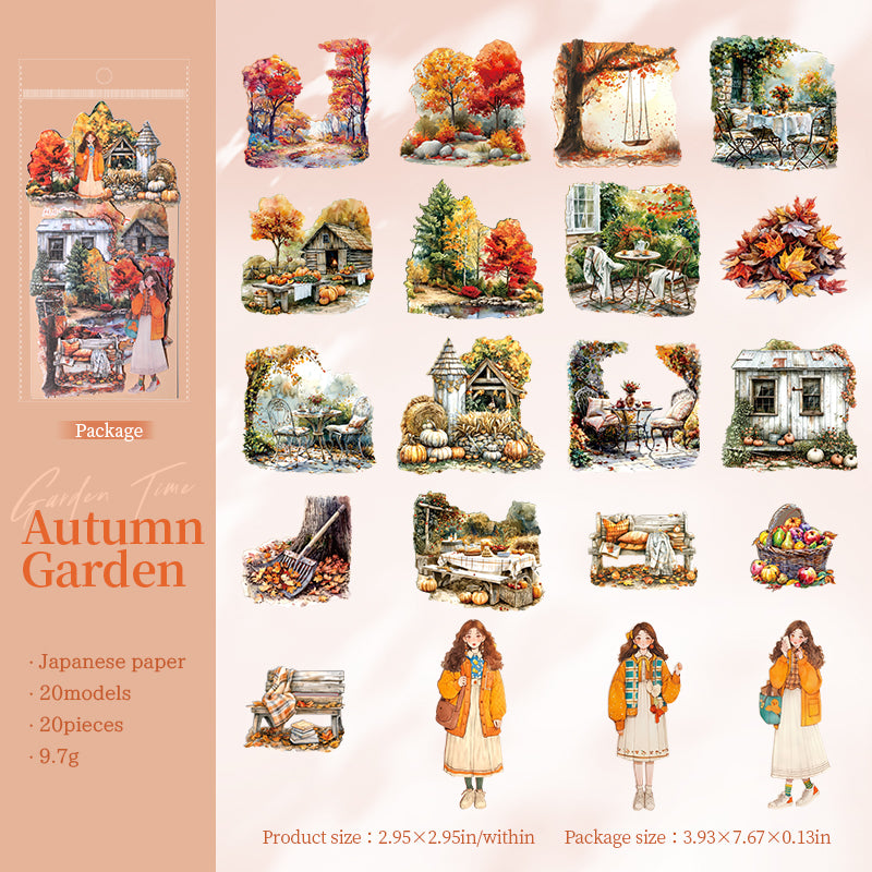 #02510 Garden Time Series Sticker