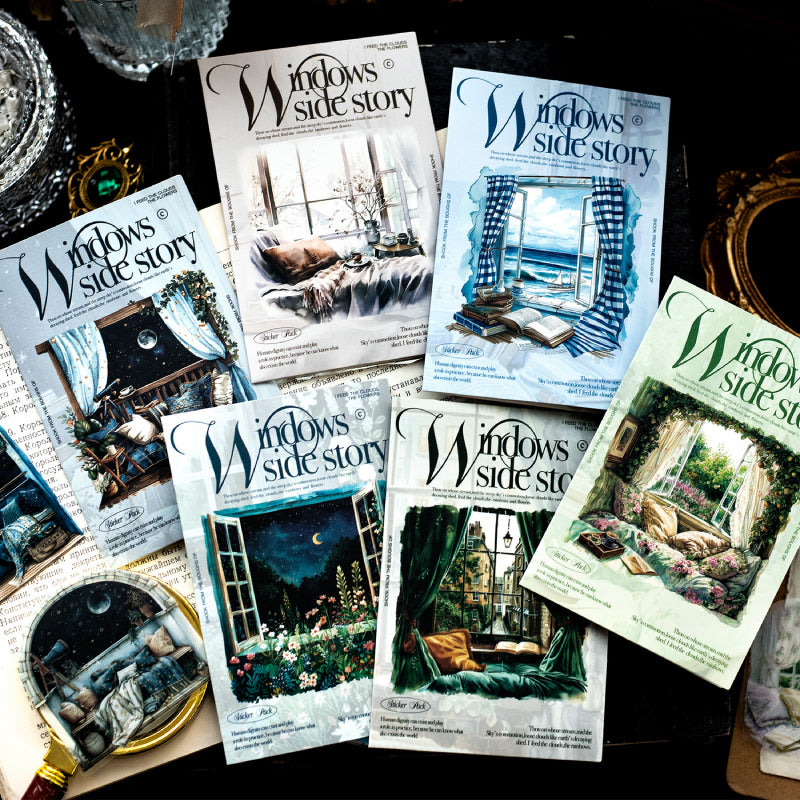 #02156 Story Besides the Window Series Sticker