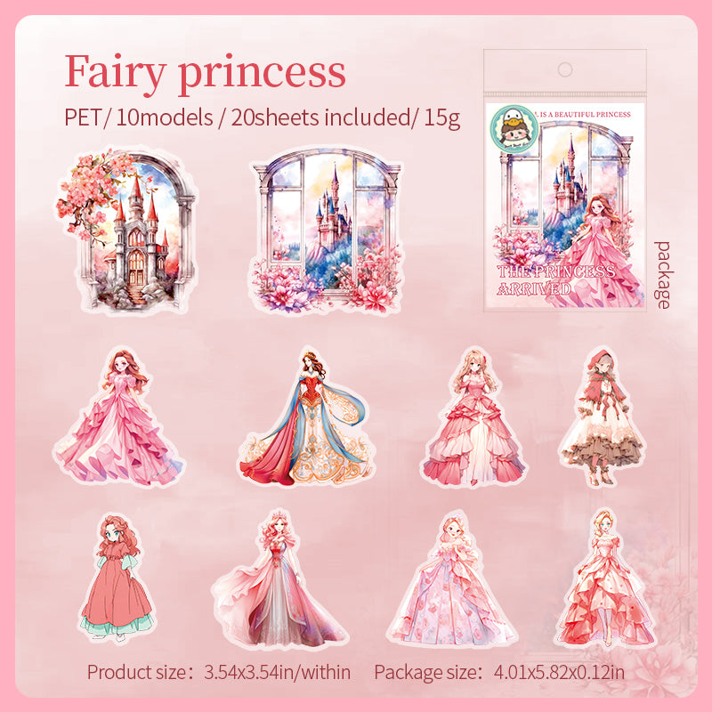 #02522 Princess Series Sticker